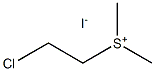 (2-Chloroethyl)diMethylsulfoniuM iodide Structure