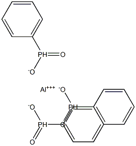 苯基次磷酸铝, 25070-21-7, 结构式