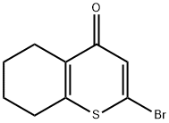 2-溴-6,7-二氢苯并[B]噻吩-4(5H)-酮, 25074-25-3, 结构式