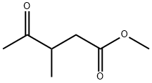3-甲基-4-氧代戊酸甲酯, 25234-83-7, 结构式