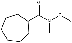 N-甲氧基-N-甲基环庚酰胺, 253429-08-2, 结构式