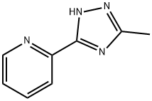 3-(2-吡啶基)-5-甲基-1,2,4-三唑,25433-36-7,结构式