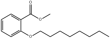 邻辛氧基苯甲酸甲酯, 255062-85-2, 结构式