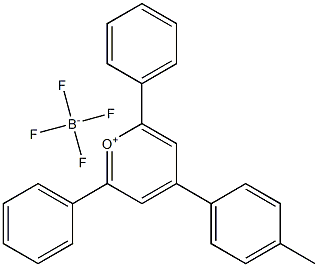 2,6-Diphenyl-4-(p-tolyl)pyryliuM tetrafluoroborate Structure