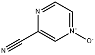 3-Cyanopyrazine 1-oxide Structure