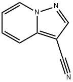 ピラゾロ[1,5-a]ピリジン-3-カルボニトリル 化学構造式