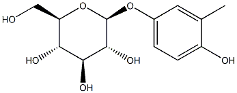 高熊果酚苷, 25712-94-1, 结构式