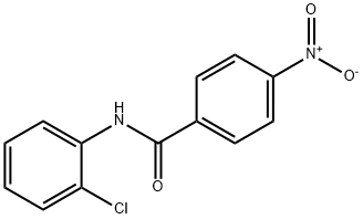 N-(2-クロロフェニル)-4-ニトロベンズアミド 化学構造式