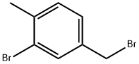 2-溴-4-(溴甲基)-1-甲苯 结构式