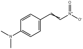 N,N-二甲基-4-(2-硝基乙烯基)苯胺 结构式