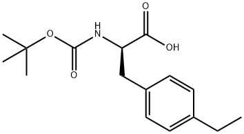 (S)-2-(TERT-ブチルトキシカルボニルアミノ)-3-(4-エチルフェニル)プロパン酸