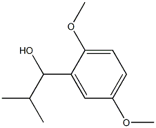 1-(2,5-二甲氧基苯基)-2-甲基丙-1-醇, 26172-15-6, 结构式