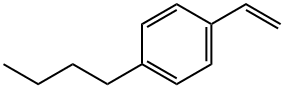 4-ブチルスチレン 化学構造式