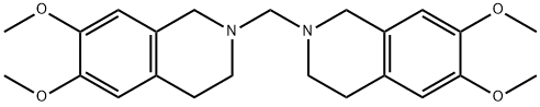 bis(6,7-diMethoxy-3,4-dihydroisoquinolin-2(1H)-yl)Methane,26259-07-4,结构式
