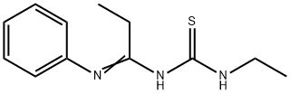 N-[(EthylaMino)thioxoMethyl]-N'-phenylpropaniMidaMide Struktur