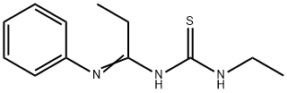 N-[(EthylaMino)thioxoMethyl]-N'-phenylpropaniMidaMide Structure