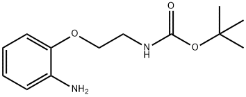 tert-butyl (2-(2-aMinophenoxy)ethyl)carbaMate Struktur