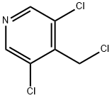 3,5-二氯-4-氯甲基吡啶, 264123-70-8, 结构式