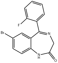 Flubromazepam Structure