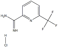 6-(TrifluoroMethyl)picoliniMidaMide hydrochloride Structure