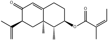 (+)-蜂斗菜素, 26577-85-5, 结构式