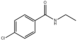 4-クロロ-N-エチルベンズアミド 化学構造式