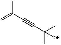 (异丙烯基乙炔基)二甲基甲醇,2696-26-6,结构式