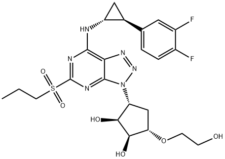 替卡格雷杂质M,274693-39-9,结构式