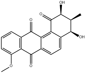 Rubiginone D2 Struktur