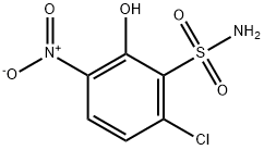 6-chloro-2-hydroxy-3-nitrobenzenesulfonaMide Struktur