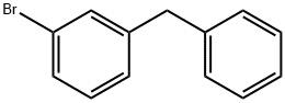 1-ベンジル-3-ブロモベンゼン 化学構造式