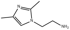 2-(2,4-二甲基-1H-咪唑基-1-基)乙胺, 279237-85-3, 结构式