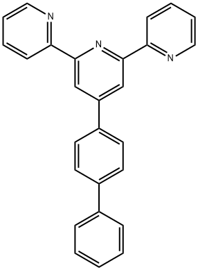 4′-(4-ビフェニリル)-2,2′:6′,2′′-テルピリジン 化学構造式