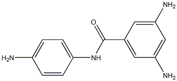 3,5-二氨基-4'-氨基苯酰替苯胺,28055-83-6,结构式