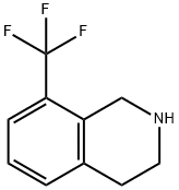 8-TrifluoroMethyl-1,2,3,4-tetrahydro-isoquinoline Struktur