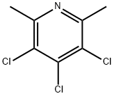3,4,5-トリクロロ-2,6-ジメチルピリジン 化学構造式