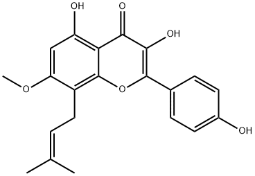 イソアンヒドロイカリチン 化学構造式