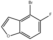 4-broMo-5-fluorobenzofuran Struktur