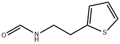 N-[2-(2-Thienyl)ethyl]forMaMide, 28783-49-5, 结构式
