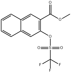 Methyl 3-(trifluoroMethylsulfonyloxy)-2-naphthoate|3-(三氟甲基磺酰氧基)-2-萘甲酸甲酯