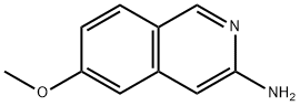6-甲氧基异喹啉-3-胺 结构式