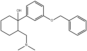 1-(3-(Benzyloxy)phenyl)-2-((diMethylaMino)Methyl)cyclohexanol Structure