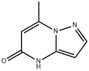 7-甲基吡唑并[1,5-A]嘧啶-5(4H)-酮,29269-60-1,结构式