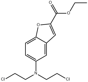 5-[双(2-氯乙基)氨基]-2-苯并呋喃羧酸乙酯,294174-66-6,结构式