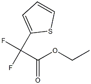 2,2-二氟-2-(噻吩-2-基)乙酸乙酯, 294182-00-6, 结构式