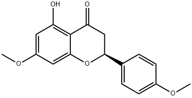 ナリンゲニン4′,7‐ジメチルエーテル 化学構造式