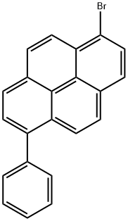 1-broMo-6-phenyl-Pyrene Structure