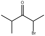2-ブロモ-4-メチル-3-ペンタノン 化学構造式