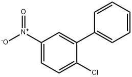 2-クロロ-5-ニトロビフェニル 化学構造式