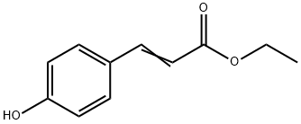 对羟基肉桂酸乙酯, 2979-06-8, 结构式